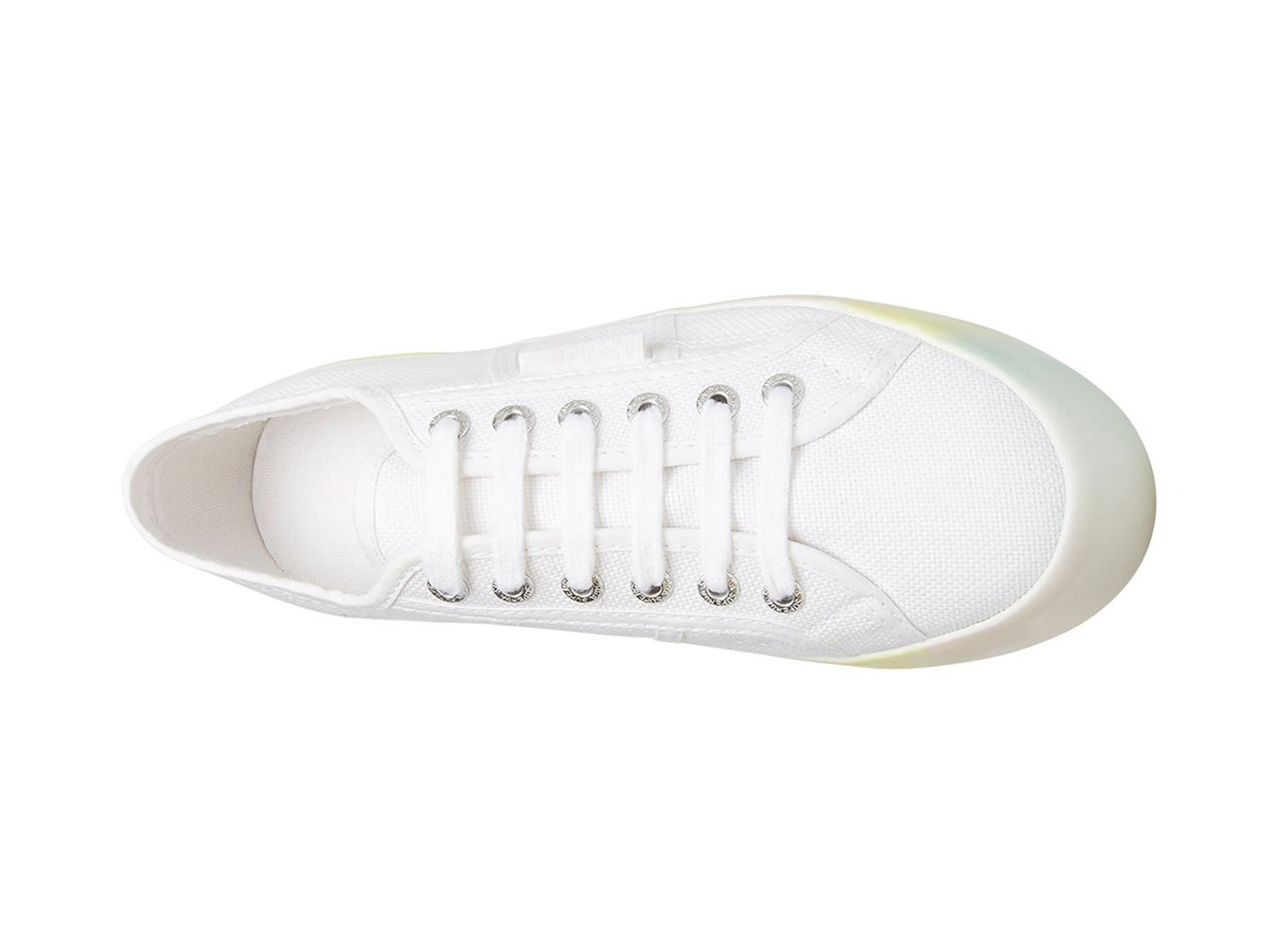 Superga Plataforma Mujer Blancas - 2790 Cotw Gradientfoxing - 108593YWT